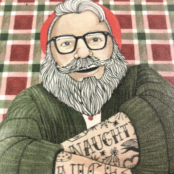 Set Of 4 Thirstystone Holiday Coasters Featuring Christmas Santa & Reindeer - Picture 10 of 12